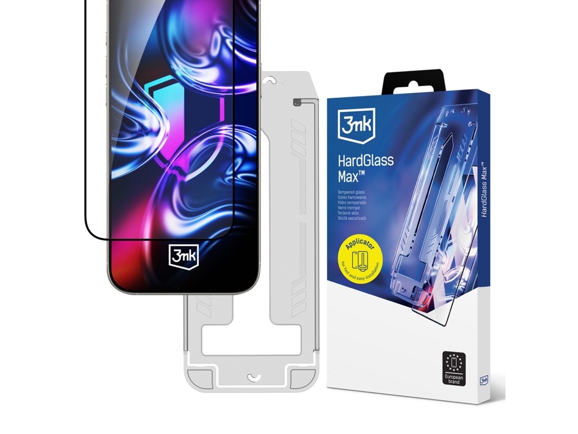 Película De Vidro Temperado 3mk Hardglass Max Para Apple Iphone 16 Pro Max.