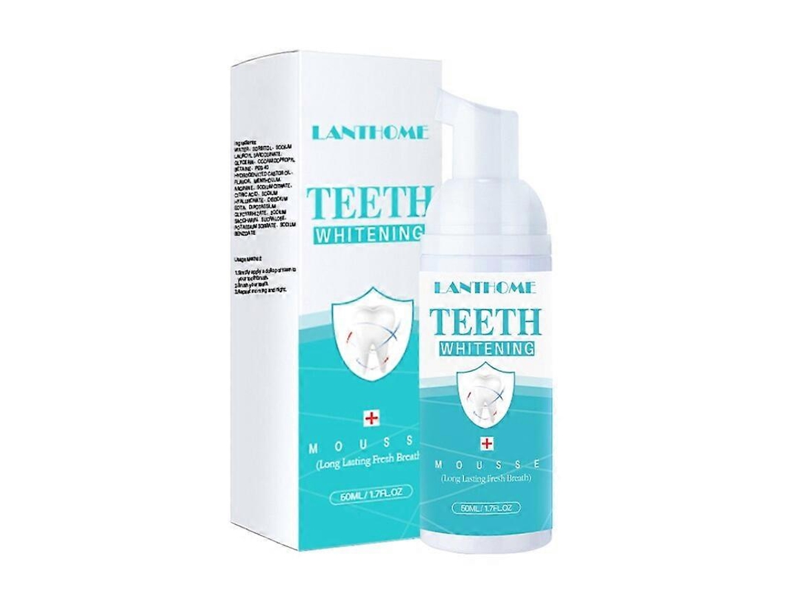 Espuma Ultrafina De 50ml. Limpeza Profunda, Clareia, Refresca O Hálito, Branqueia Os Dentes, Dissolve Manchas E Limpa Os Dentes.