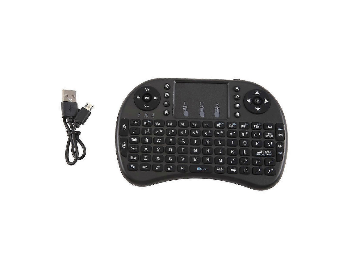 Teclado E Mouse Sem Fio I8 Mini Keyboard 2.4g, Para Laptop Tv Box Touchpad Usb Js Everley891