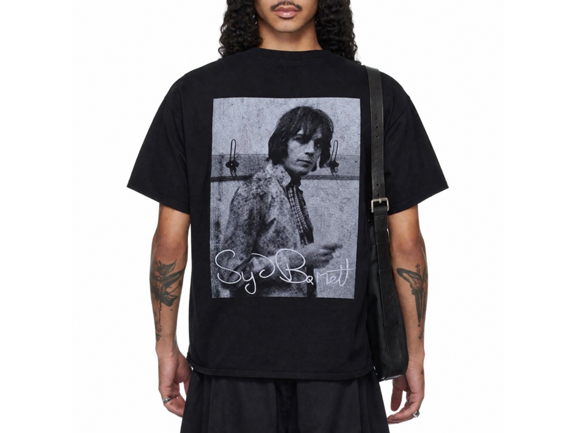 Syd Barrett Smoking T-shirt Classic Unisex Adults Size:xxl