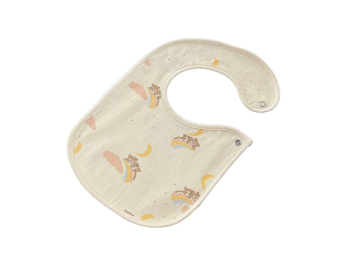 Babadores Para Bebês Com Estampa De Pano Para Babados, Em Prova D'água, Babador Com Ninhada Grossa, Toalha De Alta Absorção De Saliva, Presente Para Ch