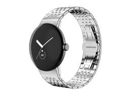 Pulseira De Relógio Xdfind Em Aço Inoxidável Maciço Com Sete Contas