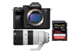Alpha 7 Iv + Fe 70 200 Mm F2.8 Gm Oss + 1 Sandisk 256gb Extreme Pro Uhs i Sdxc 170 Mb/s + Ebook “20 Dicas para Fotos Que Impressionam” SONY