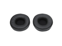 Aetheria almofadas de Reposição Universal 70mm para Fones de Ouvido Estéreo Couro Artificial Preto