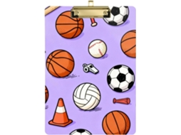 Prancheta Com Pinos Tamanho A4, 31, 75x 22, 86cm 12, 5x 9 Polegadas, Perfil Baixo, Ideal Assistência Social
