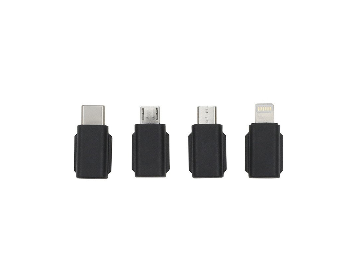 Adaptador de Smartphone de Bolso Osmo 8 Pinos/Tipo-C/Android Quatro em Um Tipo-C/Apple/Android Forward/Android Reverse