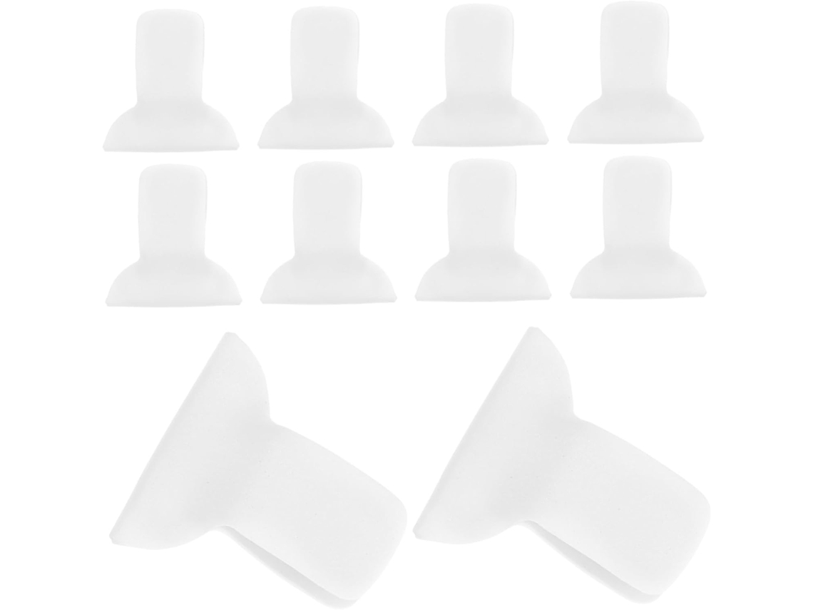 10 Alfinetes Antideslizantes para Edredom, com Fechos de Metal e Espuma, Fixam o Edredom Sem Danificar o Tecido, Ideais