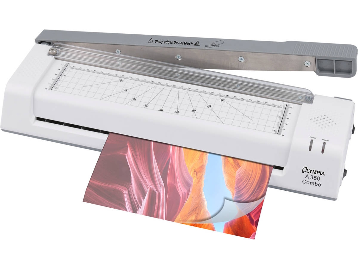 Plastificadora OLYMPIA 3130 Branco (A3 - Térmica e a Frio)