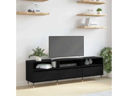 Vidaxl Gabinete Para Tv 150 X 30 X 45 Cm Carvalho Preto