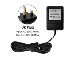 Carregador Transformador De Alimentação Ca 18 V 220 V 240 V Para Campainha De Vídeo Sem Fio Wi Fi, Câmera Ip, Interfone De Vídeo Slowmoose