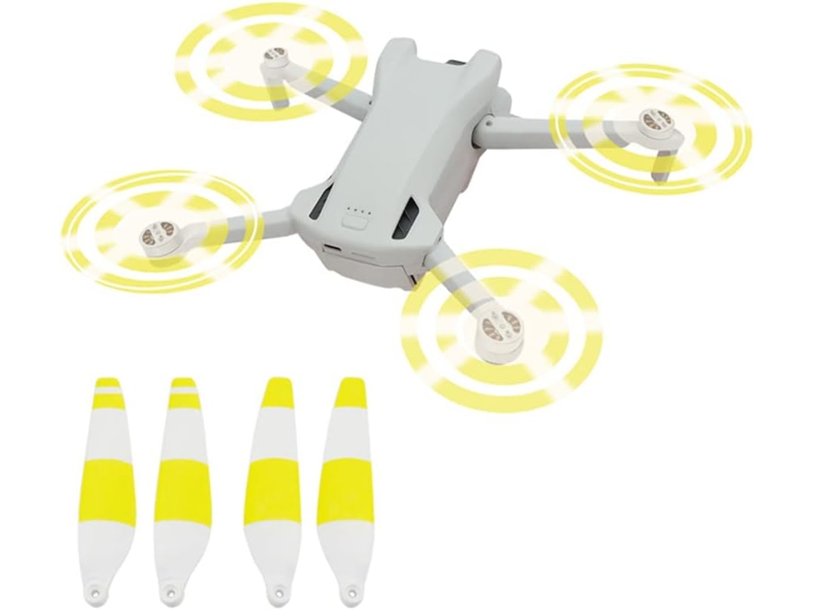 24 Hélices De Substituição Para Dji Mini 4 Pro/mini 3 Pro, Hélices Silenciosas 6030f Brilvibera