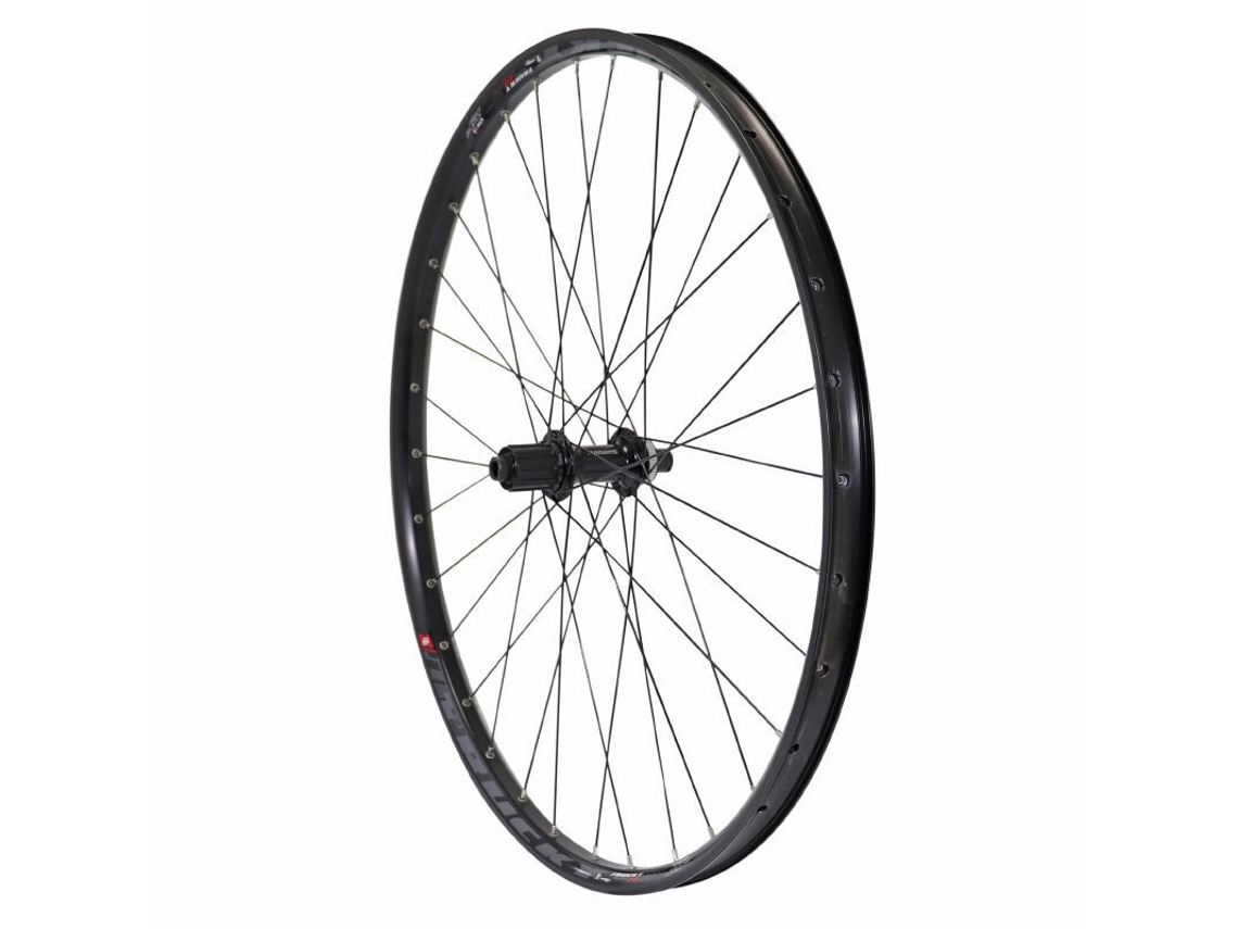 Cubo Da Roda Traseira com Eixo Passante Aro de 32 Raios VELOX Trucky 30 Boost Tubeless Ready Disc Centerlock Shimano Mt400 12-148 30C 32