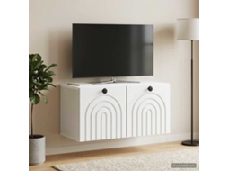 Vidaxl Gabinete de Tv de Parede Branco 59,5 X 31 X 30 Cm