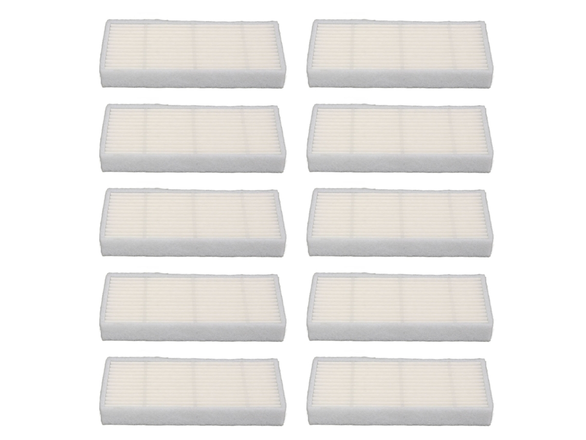 Primerox 10 Filtros de Substituição para Aspirador Robótico Tikom G6000 G11 Laváveis Reutilizáveis
