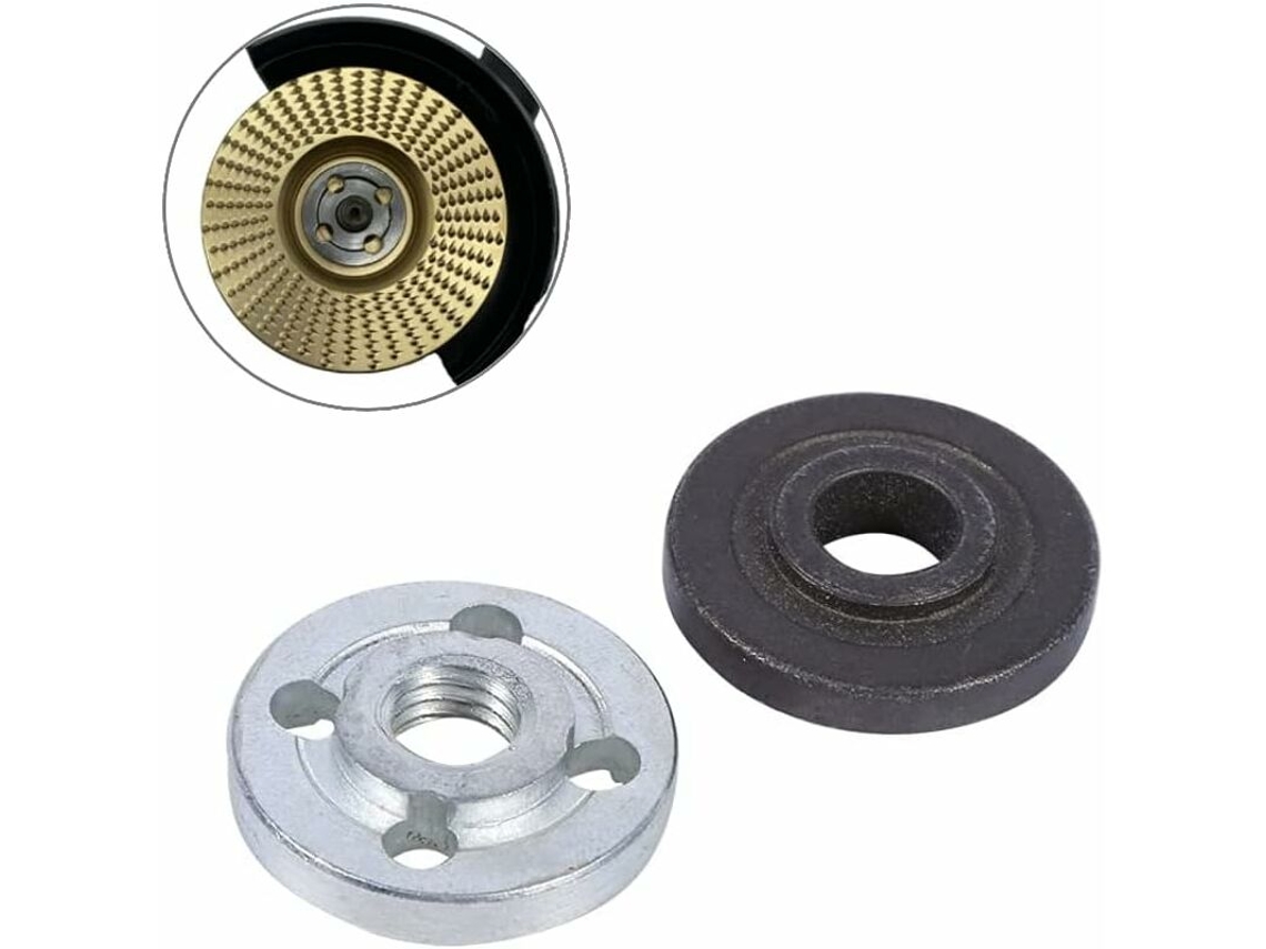 Flange Para Esmerilhadeira Angular, 1 Par