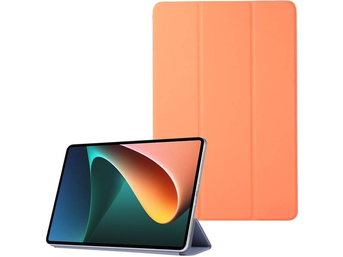 Capa Para Tablet Xiaomi Pad 5/5 Pro Com Suporte Cor Laranja Elysve