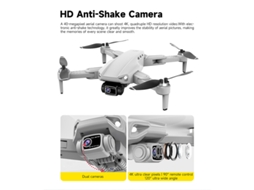 L900Pro Drone4K Duração Da Bateria25 Min Cinza