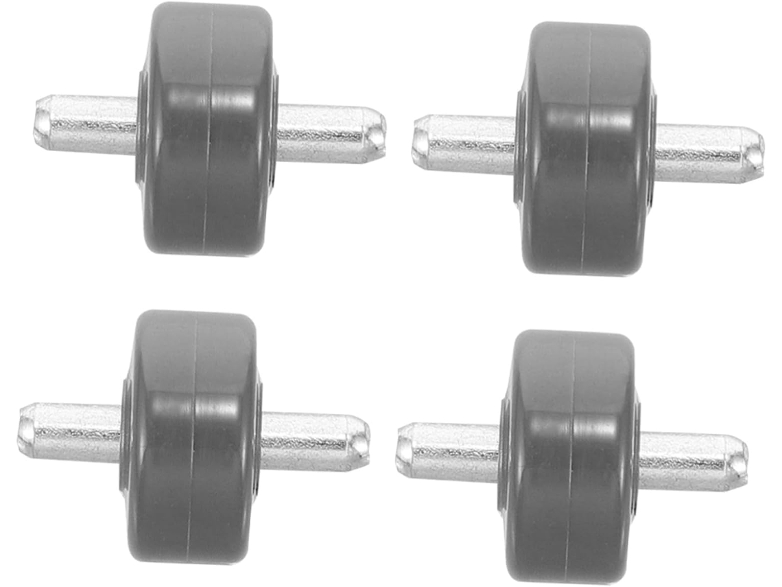 Conjunto de 4 Rodas Substituição Práticas para Aspiradores Pó Shark. Dianteiras Robustas Fácil CHABERLU