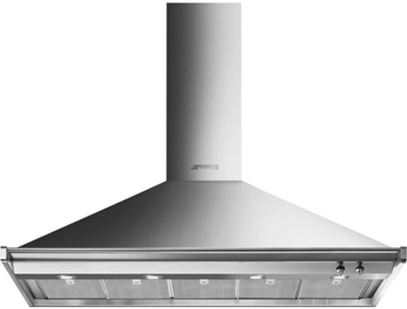 Exaustor SMEG Classica KD150HXE (626 m3/h - 150 cm - Inox)