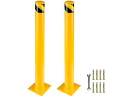 Poste De Segurança Em Aço Q235 107cm Com Base Soldada Tekmaquinas