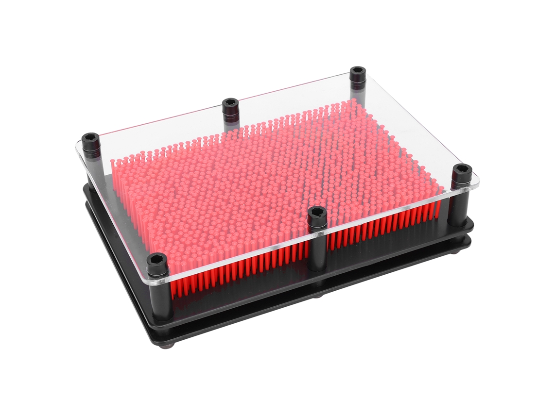 Mali brinquedo Educativo Pin Art 3d para Crianças Decor Modelo M Redido Plástico Acima 3 Anos