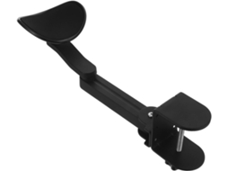 Suporte De Braço Ergonômico Ajustável Para Mesa Com Extensão Giratória E Apoio Para Os Pulsos, Preto. Suporte De Braço Ergonômico Ajust Gokoco