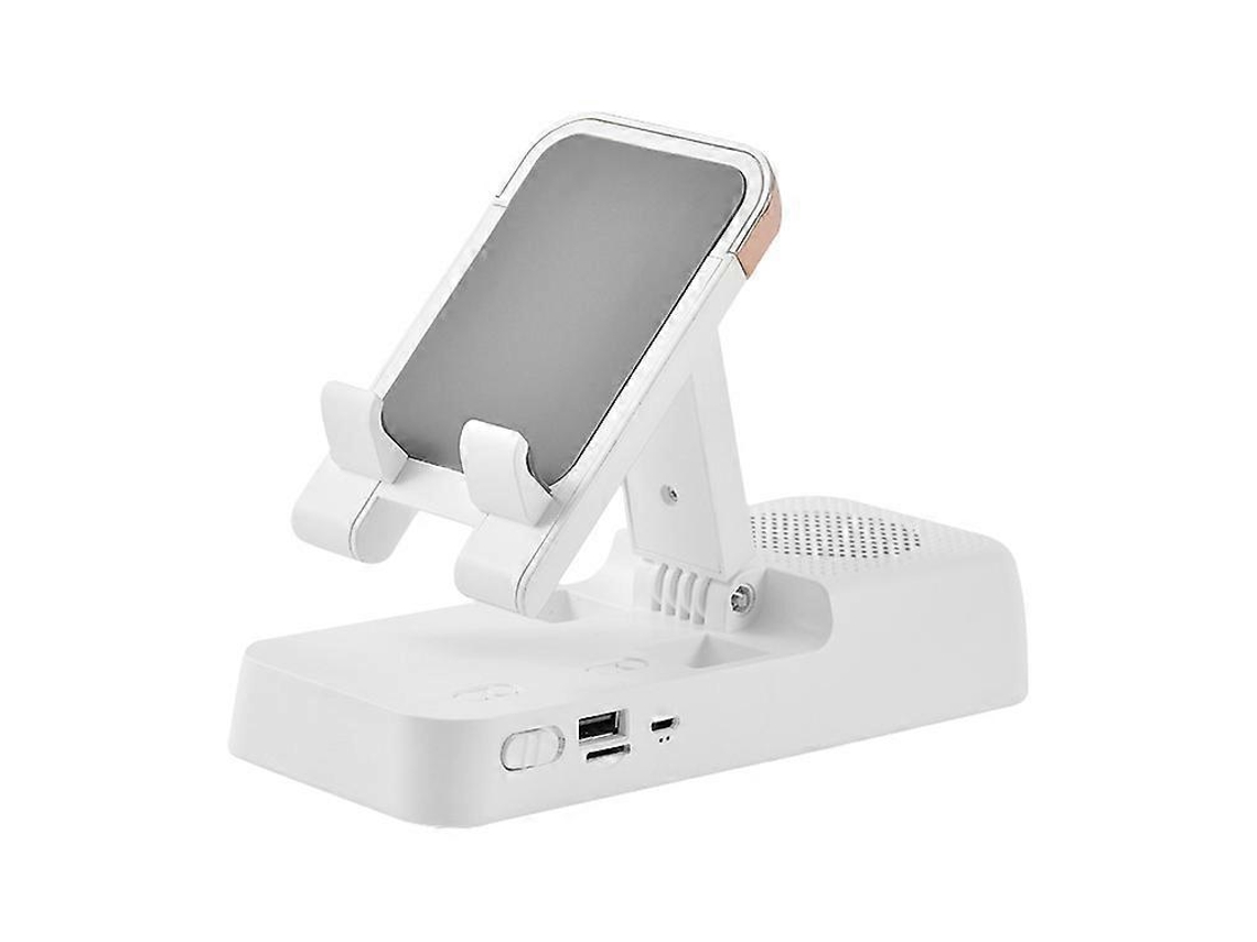 Suporte Multifuncional De Mesa Com Alto-falante Bluetooth Para Celular E Tablet