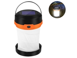Luzes De Campismo Led Alimentadas Por Energia Solar - Solar Ou Usb Recarregável, Portátil Dobrável - Laranja SUNNY SPACES