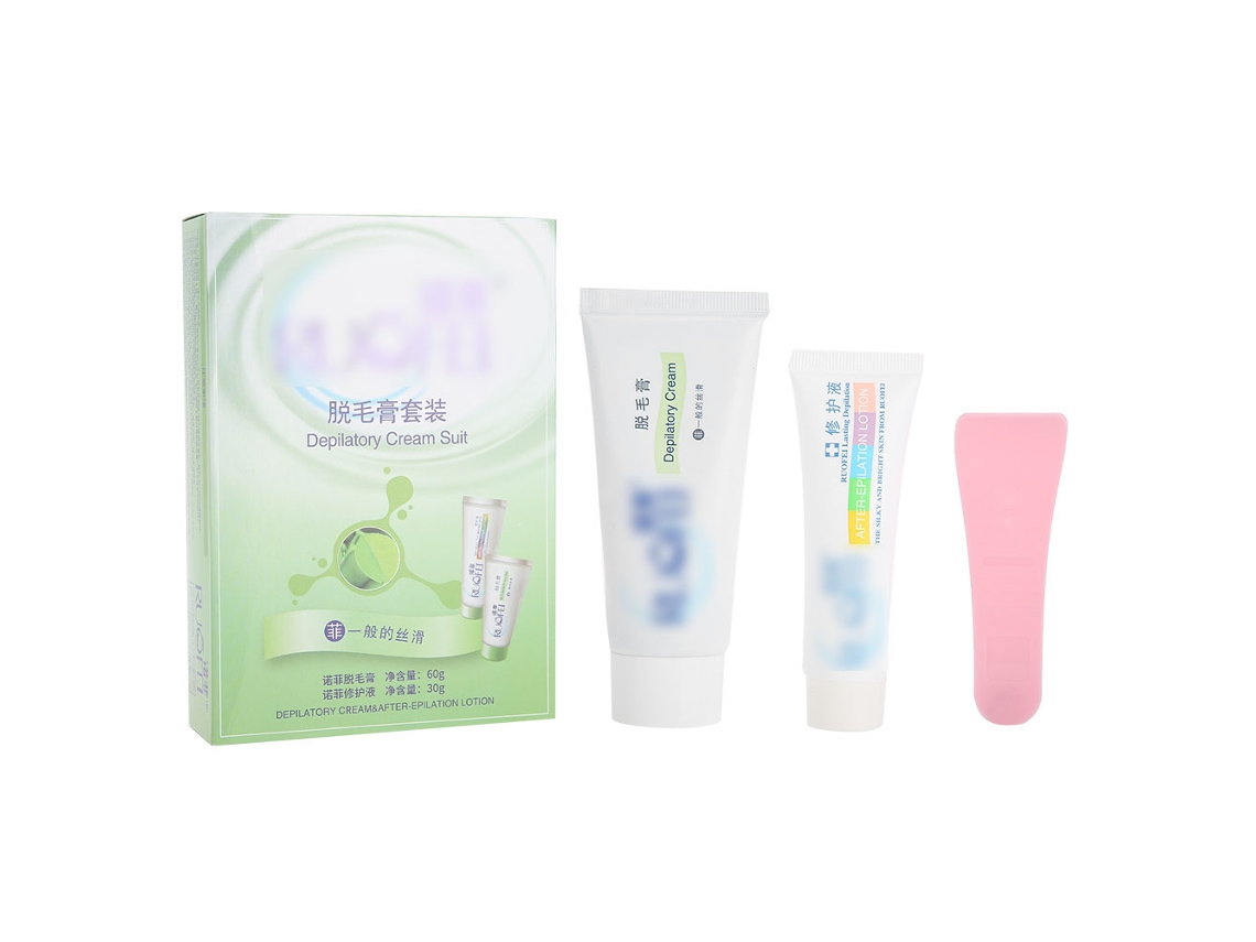 Kit de Creme Reparador e Depilatório Natural Potente 2026 para Axilas, Braços e Pernas