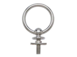 Sustos de Fio Simples Prateado 45 Mmhispano Hipica