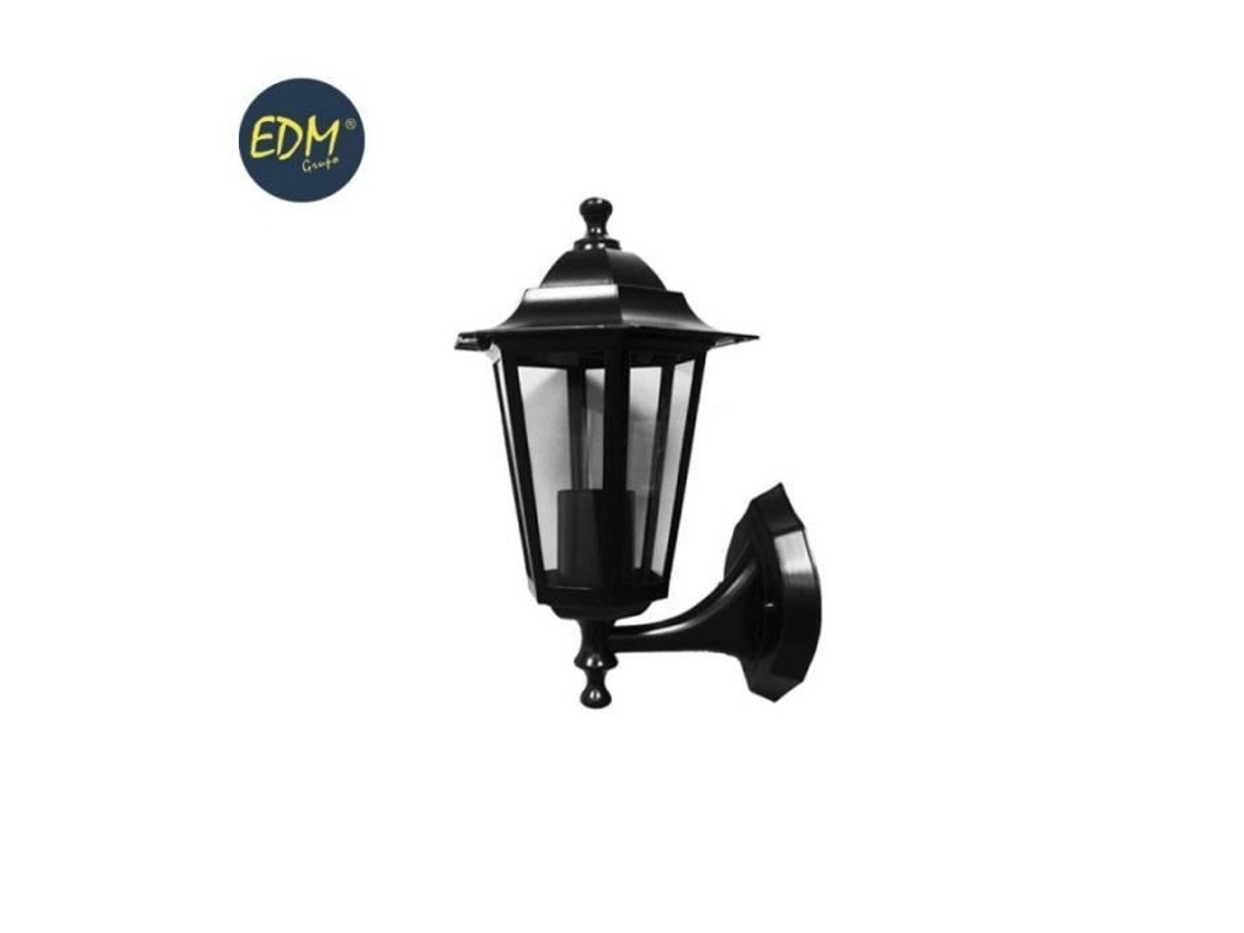 Luminária de Chão Edm Zurique Alumínio e Vidro Castanho Ip44 BRILVIBERA