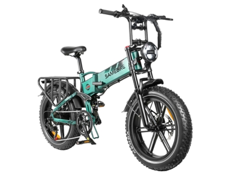Bicicleta Elétrica SAMEBIKE Rs-A02 Dobrável Off Road E-Bike 48V 17Ah Bateria 1200W Motor