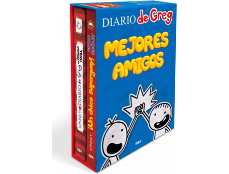 Livro Estuche Mejores Amigos Rowley - Greg de Kinney Jeff (Espanhol)