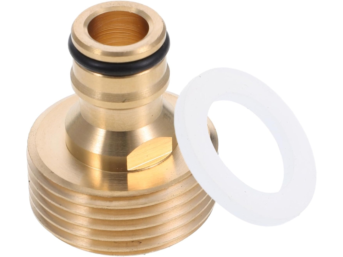Conector Adaptador Para Mangueira De Jardim Com Rosca Macho, Rápido