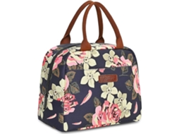 Liangnv Bolsa de almoço térmica, bolsa de almoço à prova d'água com forro macio para mulheres, meninas e adultos, Aquaforge