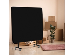 Capa Para Mesa De Ping Pong Com Fecho Correr Anti-uv E Impermeável Int./ext. 275x153x5 Cm Preto