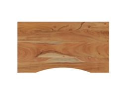 Desk Top, Desk Tops Vidaxl Marrom Madeira De Acácia (90 X 50 X 2.5 Cm)