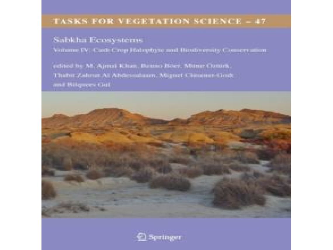 Livro Sabkha Ecosystems Volume IV Cash Crop Halophyte and Biodiversity Conservation de Springer Nature BV (Inglês)