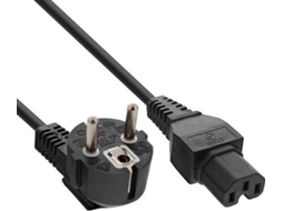 Cabo de Alimentação INLINE (1 m - Preto)