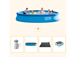 Intex Piscina Easy Set Redonda - 457x84 Cm - 5-peças S328