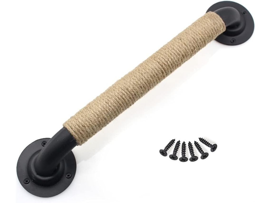 Puxador De Porta De 400 Mm, Preto, Para Móveis De Cozinha, Armário, Armazém, Maçaneta