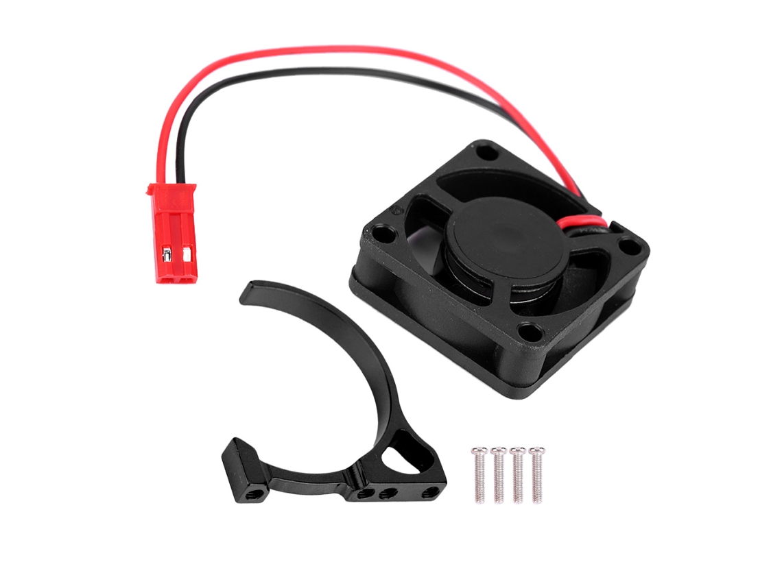 Dissipador de Calor com Ventoinha 5v para Motor Rc 1:10 25x25/30x30mm