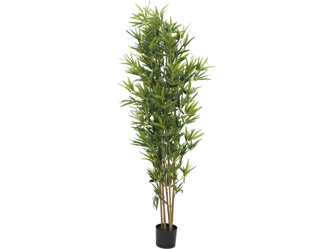 Planta Artificial EUROPALMS Bamboo Deluxe (Verde - 180 cm)