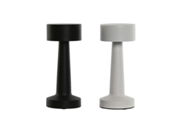 Lâmpada de mesa HOME ESPRIT Branco Preto 9 x 9 x 21 cm (2 Unidades)