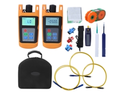Kit de ferramentas FTTH (medição de potência óptica, teste de perda)