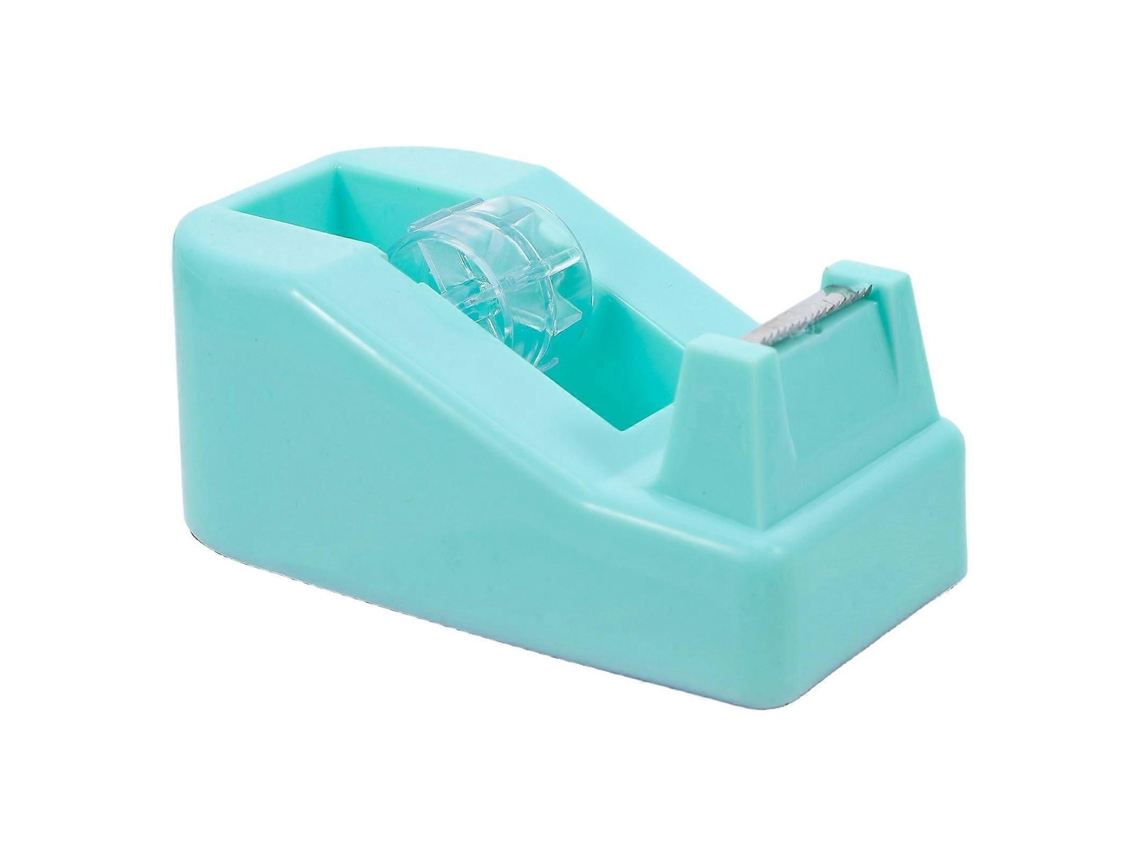 Dispensador de Fita Adesiva Pequeno, Verde Claro, para Uso Doméstico, 2 Unidades. GOKOCO