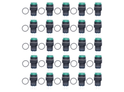 Interruptores Botão Auto-bloqueáveis 25pcs 8 Pinos Sunflare