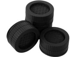 Abaodam Conjunto De 4-almofadas Antiderrapantes Para Elevar Móveis, Sofás, Mesas E Camas, Para Proteção Em Casas E