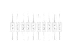10pcs Resistor De Cimento 5w 2.2kr Resistência De Potência ±5% Componentes Eletrônicos