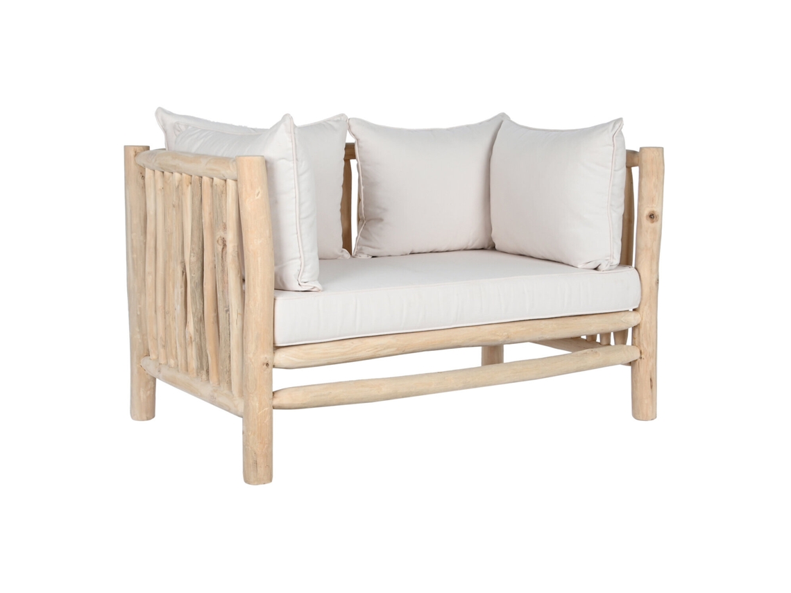 Sofá Modular de Madeira e Poliéster, 231x170x82cm ALEXANDRA HOUSE LIVING